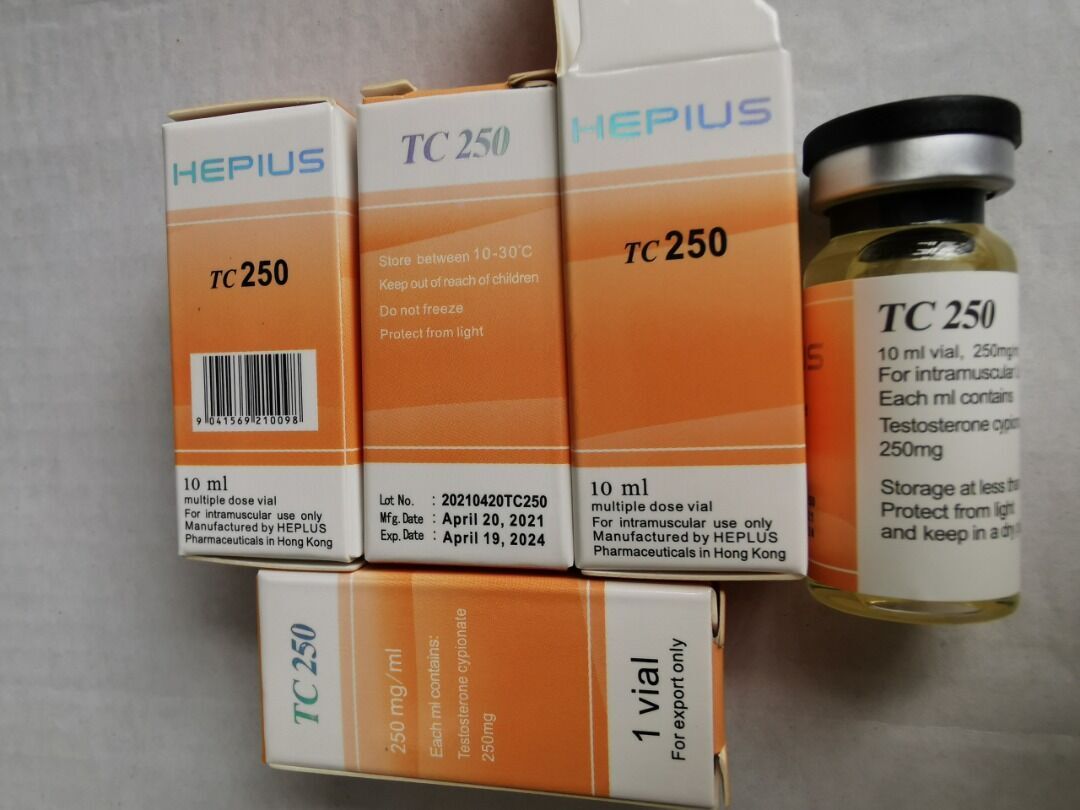 Buy TC250 (Testosterone Cypionate) - HEPIUS Lab (Hong Kong)