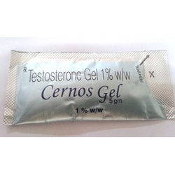 Buy Testosterone gel (Cernos Gel / Androgel, testosterone sachets) Sun Pharma (India) Usa online image