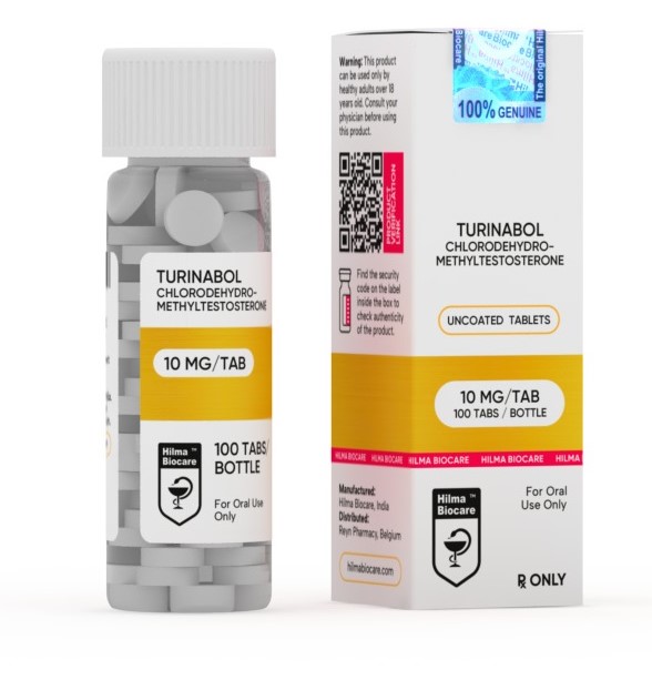 Buy Turinabol [Chlorodehydromethyltestosterone] Hilma Biocare Usa online image