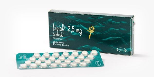 Buy Livial (Tibolon) 2.5 mg 28 tab - Turkey
