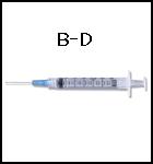 Buy Needles with syringes - BD