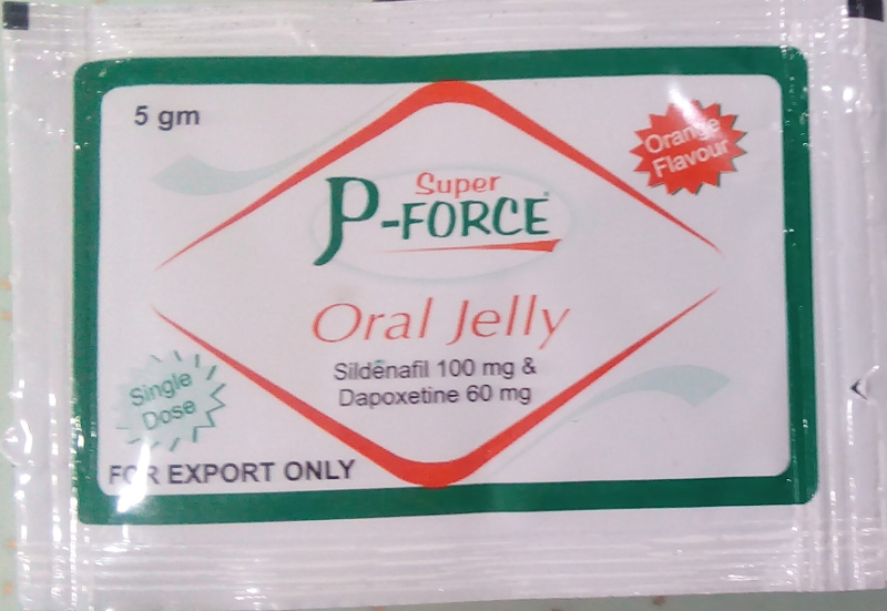 Buy super P-Force oral jelly (Sildenafil & Dapoxetine) Sunrise Remedies (India) Usa online image