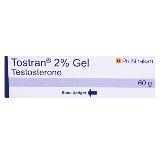 Buy Testosterone gel (Tostran 2% Gel) - ProStrakan Group Plc (U.K.)