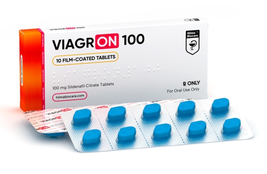 Buy ViagrON 100 [Viagra generic] (Sildenafil citrate) Hilma Biocare Usa online image